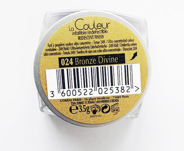 L'OREAL Paris Color Infallible Eyeshadow, Bronze Devine 024 - oddros.shop