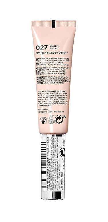 Revlon Photoready Candid Concealer, Antioxidant, Biscuit (027)