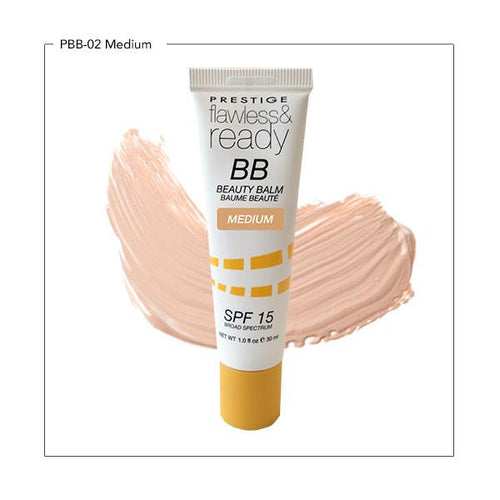 PRESTIGE COSMETICS Flawless and Ready BB Beauty Balm - 1.0 fl oz (30 ml) - oddros.shop