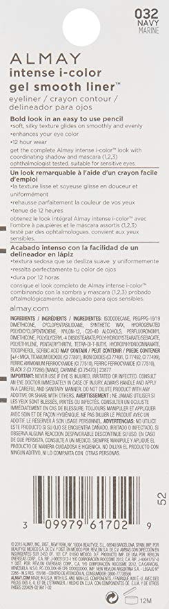 ALMAY Intense I-Color Eyeliner, Gel Smooth, (For blue Eyes) Navy 032 - oddros.shop