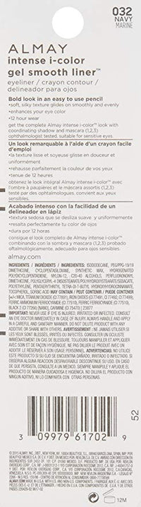 ALMAY Intense I-Color Eyeliner, Gel Smooth, (For blue Eyes) Navy 032 - oddros.shop