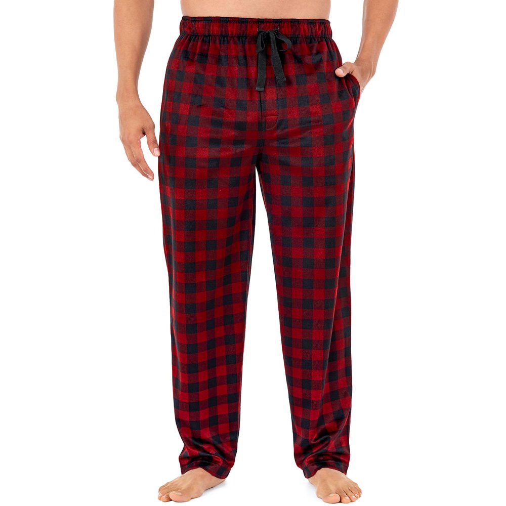 IZOD Men's Micro Fleece Pajama Pant  Medium (Assorted Colors)