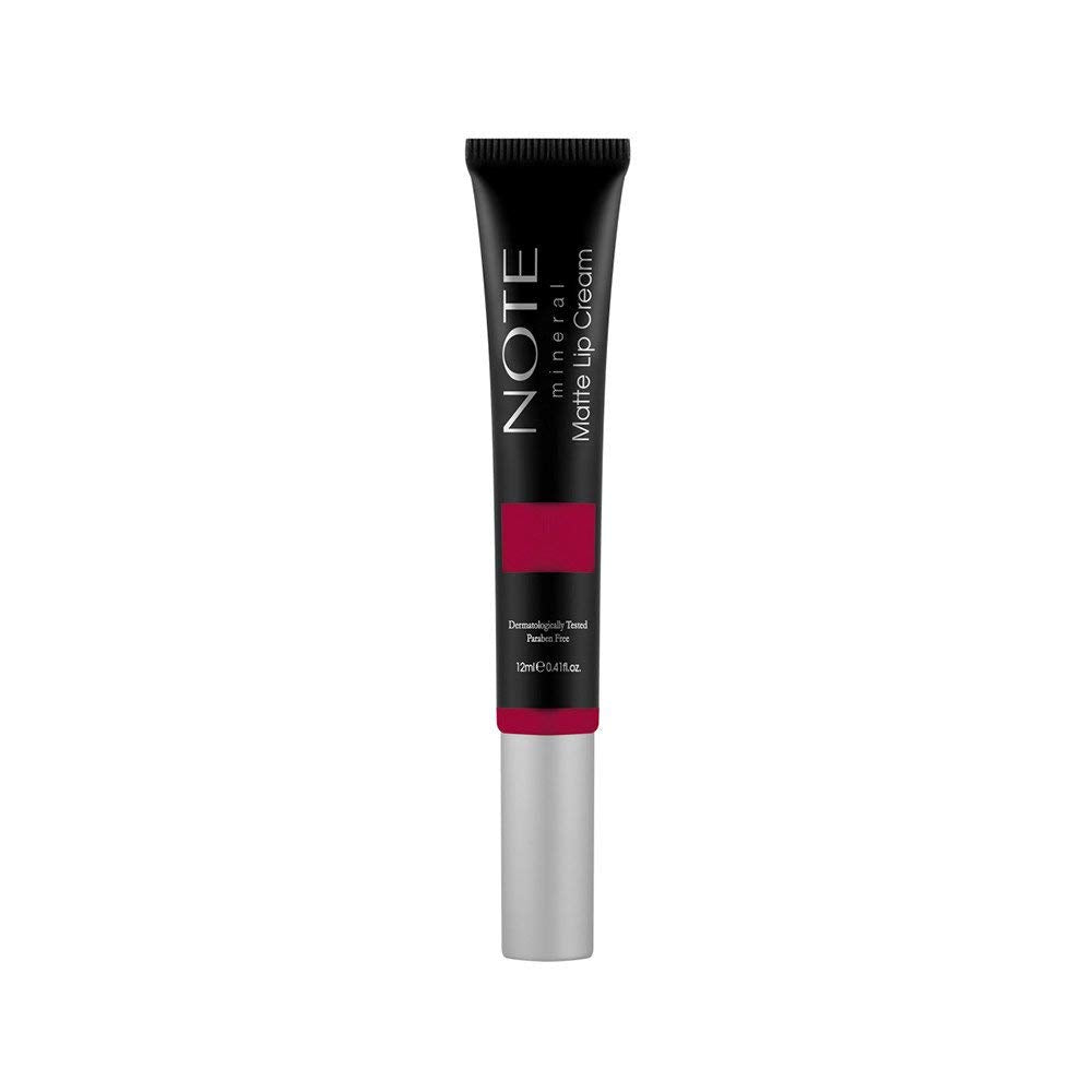 NOTE Cosmetics Mineral Matte Lip Cream Lipstick - 06 Go Red - oddros.shop