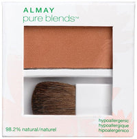 ALMAY Pure Blends Blush Pressed Powder, Sunkissed - oddros.shop