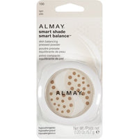 ALMAY Smart Shade Skintone Matching Pressed Powder, Light [100] 0.20 oz - oddros.shop