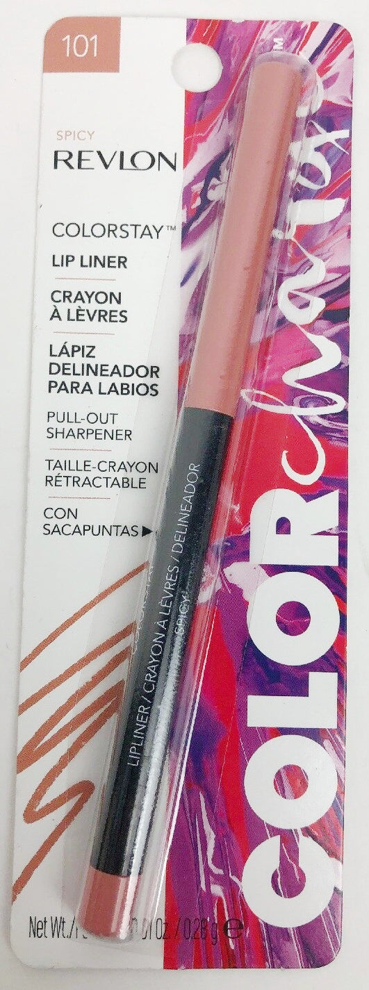 REVLON Color Charge Colorstay LipLiner, 101 Spicy - oddros.shop