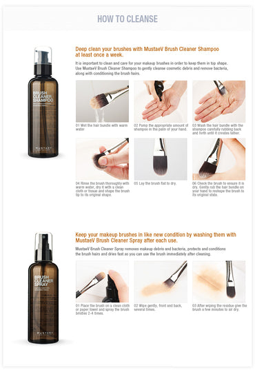 MustaeV - Brush Cleaner Spray - oddros.shop
