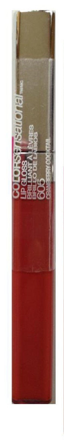 Maybelline New York Colorsensational Lip Gloss, 605 Cranberry Cocktail - oddros.shop