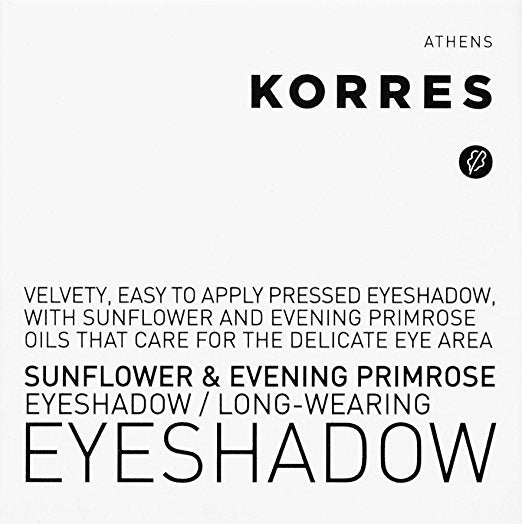 KORRES Sunflower & Evening Primrose Eye Shadow - 10 White - oddros.shop