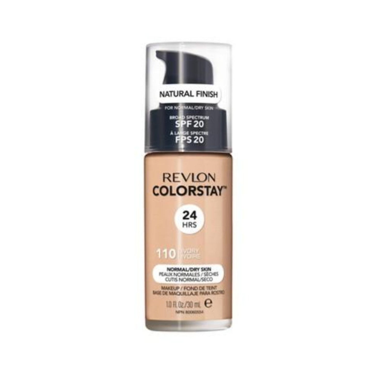 Revlon ColorStay Makeup, Normal/Dry Skin, 110 Ivory - oddros.shop