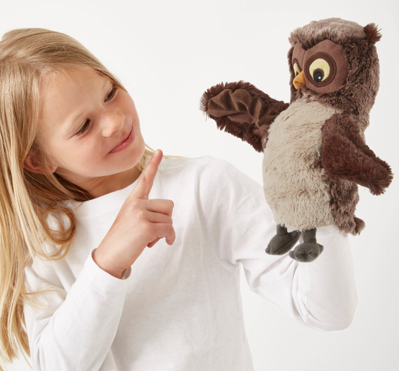 VANDRING UGGLA Glove puppet - oddros.shop