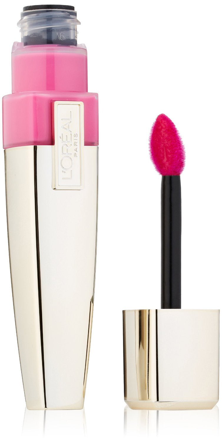 L'OREAL Paris Colour Riche Caresse Wet Shine Stain, 189 Pink Rebellion - oddros.shop
