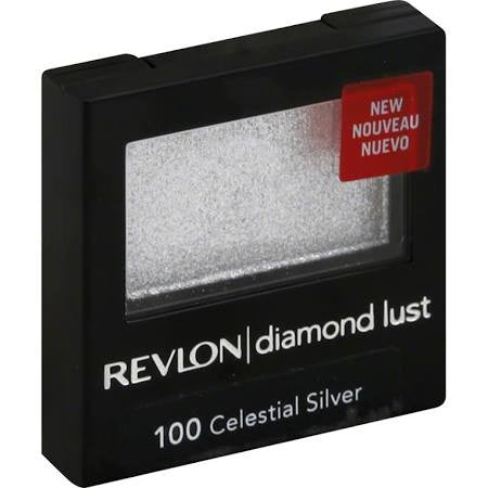 REVLON Luxurious Color Diamond Lust Eye Shadow- Celestial Silver 100 - oddros.shop