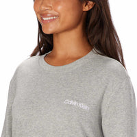 Calvin Klein Ladies' Crew Neck and Jogger Set, Gray