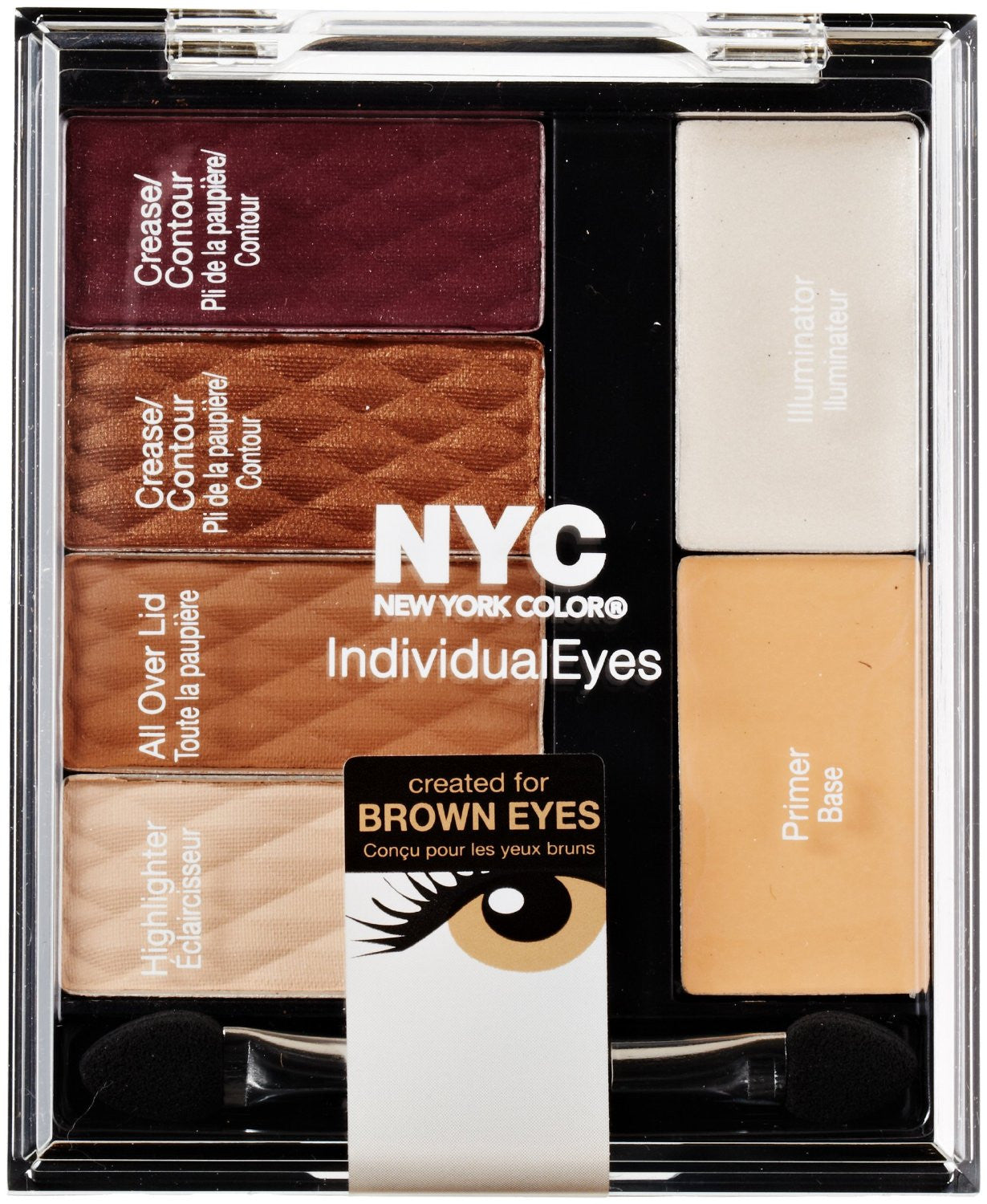 New York Color Individualeyes Custom Compact, 938 Union Square for Brown Eyes - oddros.shop