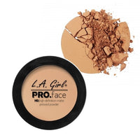 L.A. GIRL Pro Face HD High Definition Matte Pressed Powder - Medium Beige - oddros.shop
