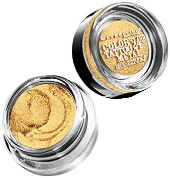 Maybelline Color Tattoo Metal Eyeshadow, Gold Rush 65 - oddros.shop