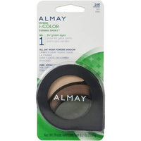 ALMAY Intense I-Color Powder Shadow, Evening Smoky, 160 Greens - oddros.shop