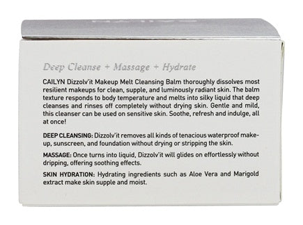 Cailyn Cosmetics Dizzolv'it Makeup Melt Cleansing Balm - oddros.shop