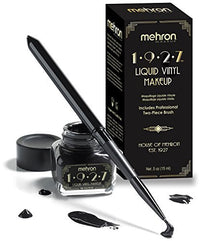 Mehron Makeup 1927 (Jet Black) Liquid Vinyl Makeup - oddros.shop