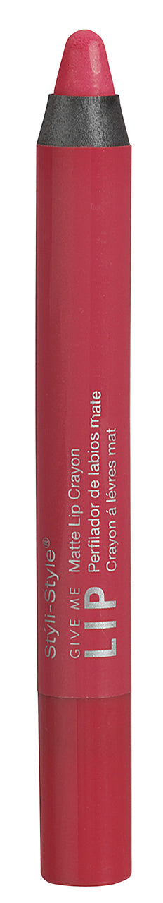 Styli-Style Cosmetics Make It Matte - Creamy Matte Lip Crayon - Knock-out Punch - oddros.shop