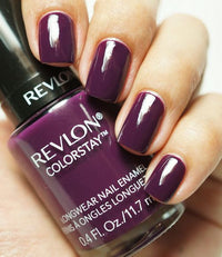 Revlon ColorStay Longwear Nail Enamel, Bold Sangria 260 - 0.4 fl oz (11.7 ml) - oddros.shop