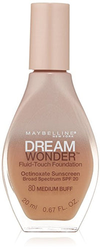 Maybelline Dream Wonder Fluid-Touch Foundation, Medium Buff 80 - oddros.shop