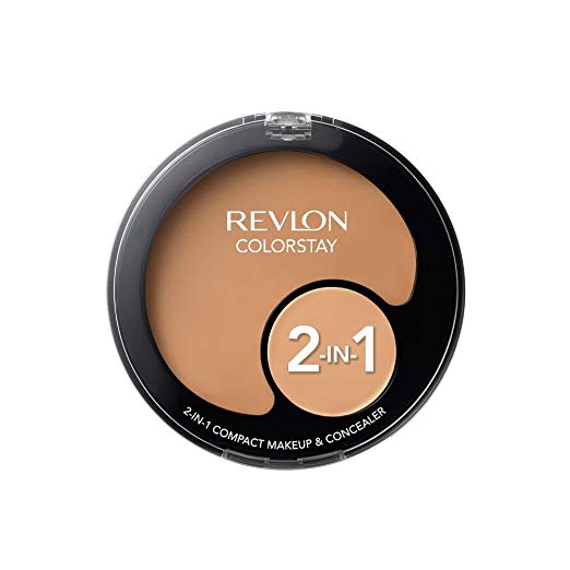 Revlon Colorstay 2-in-1 Compact Makeup & Concealer- Warm Golden 310 - oddros.shop