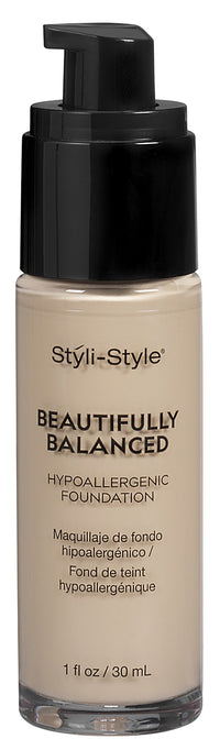 Styli-Style Cosmetics Beautifully Balanced - Hypoallergenic Foundation - Cool Beige - oddros.shop