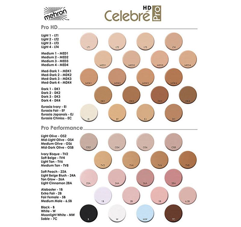 Mehron Makeup Celebre Pro HD Cream Foundation - oddros.shop