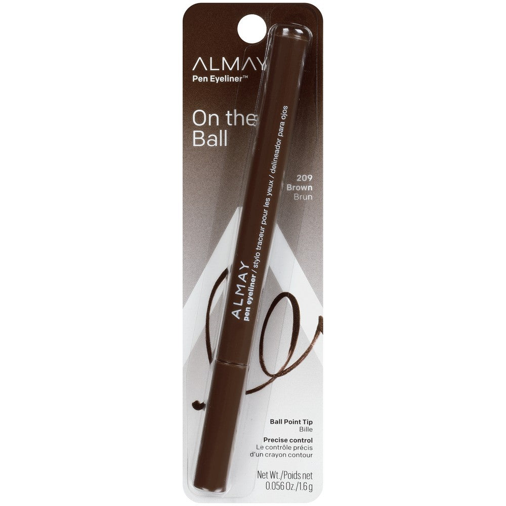 ALMAY Pen Eyeliner Ball Point Tip - 209 Brown - oddros.shop