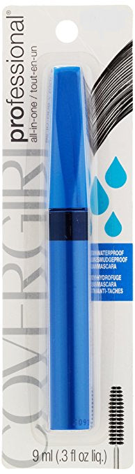 COVERGIRL Professional All In One Waterproof Mascara, Black 210, 0.3 Oz - oddros.shop
