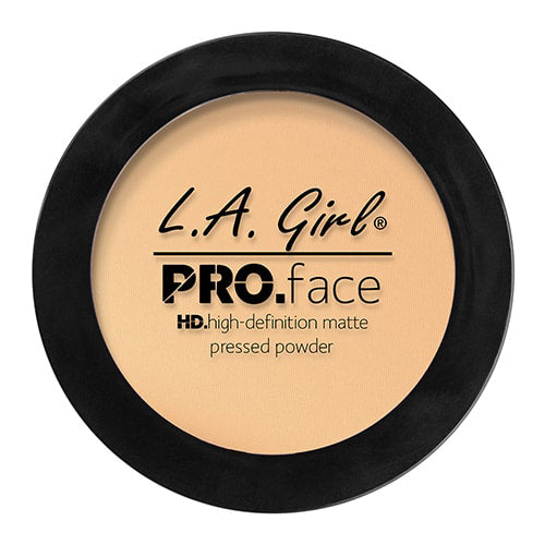 L.A. GIRL Pro Face HD High Definition Matte Pressed Powder - Creamy Natural - oddros.shop