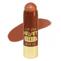 L.A. Girl Velvet Bronzer Contour Stick, 594 Brazen , 0.2 Oz (5.8 g) - oddros.shop