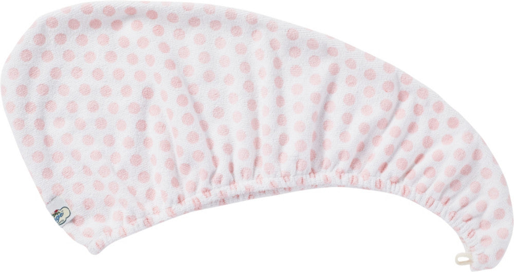 The Vintage Cosmetic Company - Hair Turban Pink Polka Dot - oddros.shop