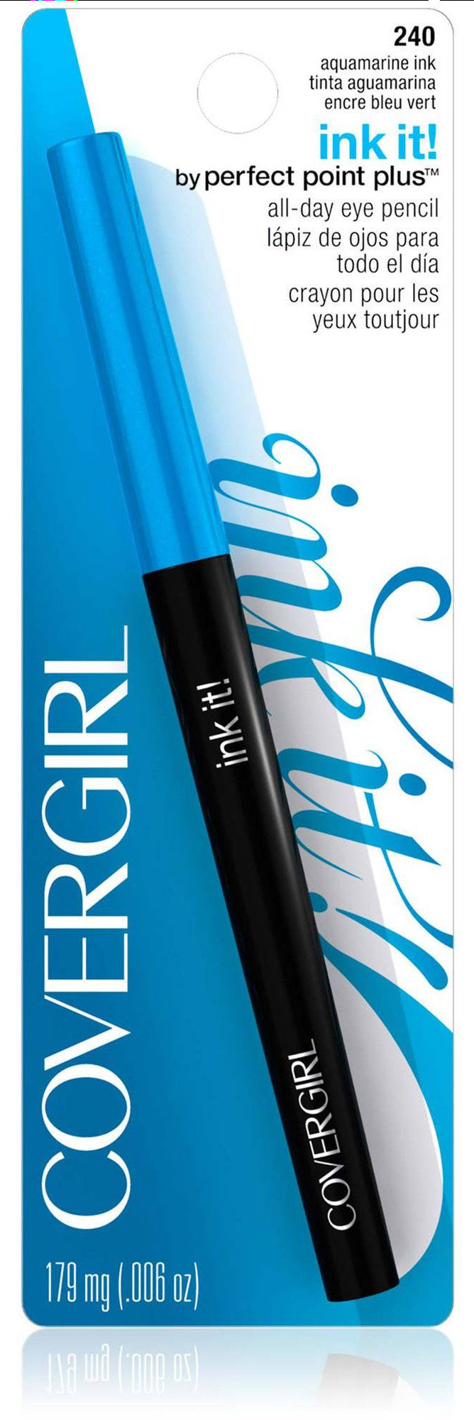 COVERGIRL Ink It! By Perfect Point Plus, Aquamarine Ink 240 - oddros.shop