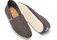 TOMS Women's Classic Canvas Ash Canvas Ankle-High - oddros.shop