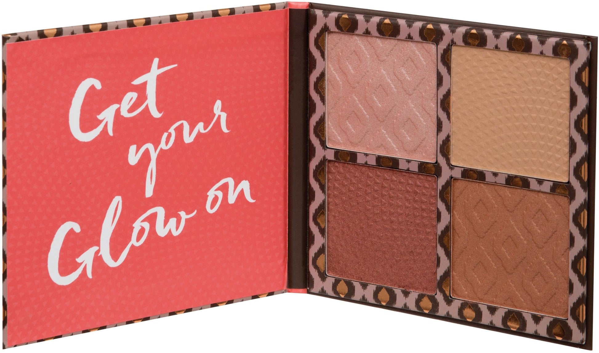 Technic Cosmetics Divine Bronze illuminating bronze palette, 4 colors - oddros.shop