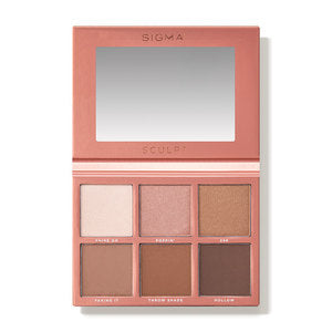 Sigma Beauty Sculpt Highlight + Contour Palette 6 Colors - oddros.shop