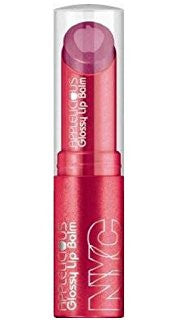 NYC New York Color Applelicious Glossy Lip Balm ~ 355 Applelicious Pink - oddros.shop