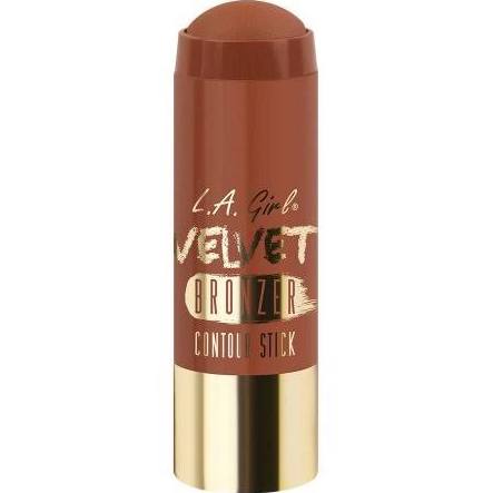 L.A. Girl Velvet Bronzer Contour Stick, 596 Suede, 0.2 Oz (5.8 g) - oddros.shop