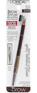 L'Oreal Brow Stylist Professional 3-in-1 Brow Tool, Medium-Dark 331 - oddros.shop