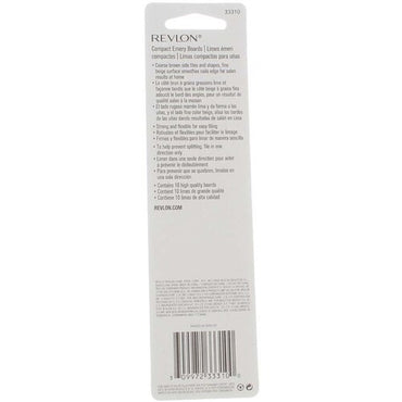 Revlon Compact Emery Boards 33100, 10 pk - oddros.shop