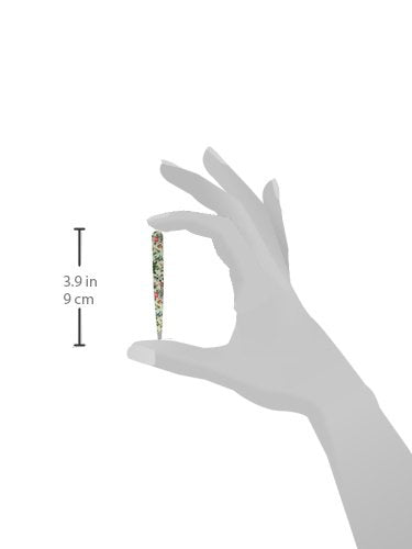 The Vintage Cosmetic Company Slanted Tweezers, Floral - oddros.shop