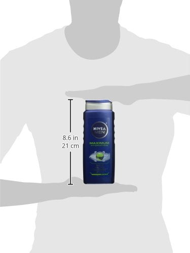 NIVEA Men Maximum Hydration 3 in 1 Body Wash 16.9 Fluid Ounce - oddros.shop