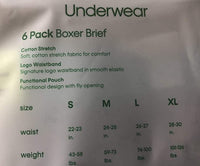 Calvin Klein Boys Boxer Brief Cotton Stretch Underwear, Large (6 Pack)