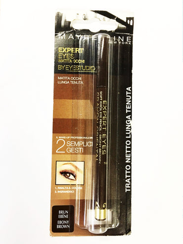 Maybelline New York Line Refine Crayon Oriental Eye Pencil, Ebony Brown - oddros.shop