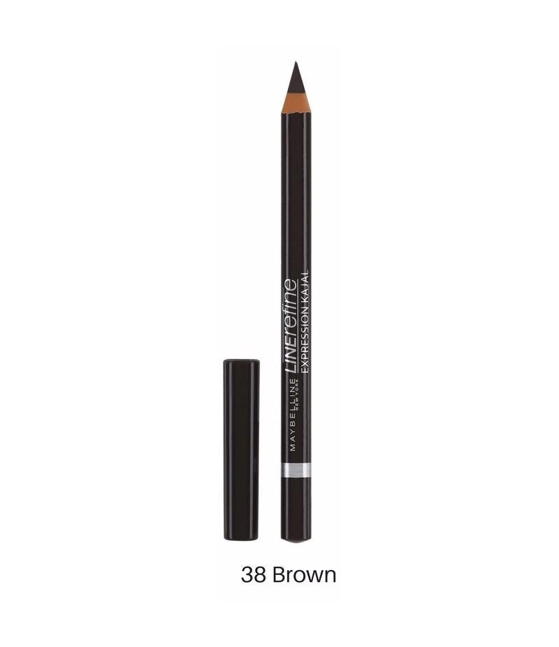Maybelline New York Expression Kajal Eyeliner 38 Brown - oddros.shop