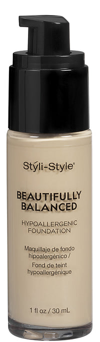 Styli-Style Cosmetics Beautifully Balanced - Hypoallergenic Foundation - Warm Ivory - oddros.shop