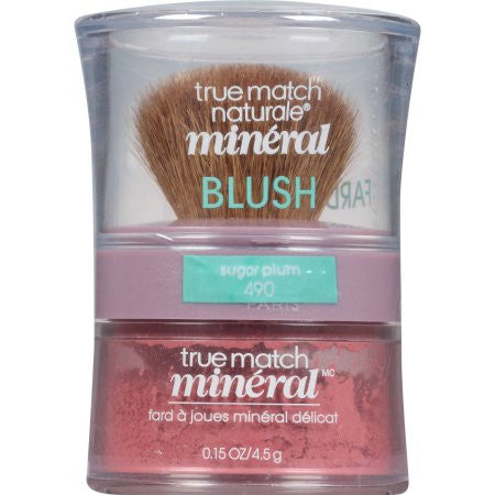 L'Oreal Paris True Match Gentle Mineral Blush, 490 Sugar Plum - oddros.shop
